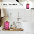thumbnail image 4 of Delicate Glass Bottle Hand Soap Press Bottle Shampoo Dispenser Bottle 400ml, 4 of 9