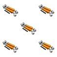 thumbnail image 1 of maskred Premium Performance Adjustable Length 100-140MM Aluminum Universal CVD Drive Orange 5Set, 1 of 6