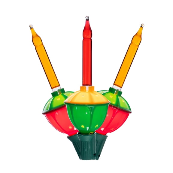 Vickerman C7 Multi-Colored Bubble Replacement Bulb, 3 per Pack