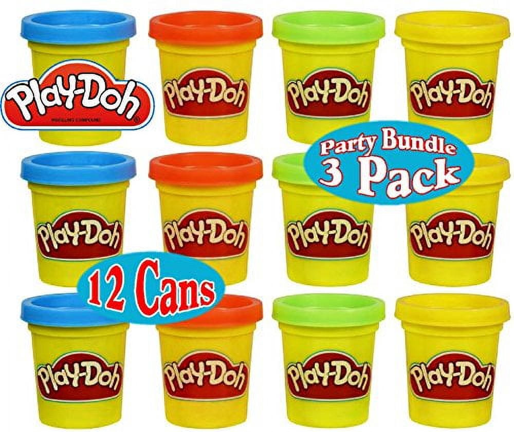 Play-Doh Knete Mini 4er Pack, 4x56 G In Rot, Gelb, Blau, Grün, Für Kinder Ab 2 Jahren