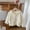 Beige, variant on Abtuhar Boys and Girls Fall Winter Hooded Casual Outerwear and Jackets Solid Zip Up Raglan Sleeve Coat with Side Pockets