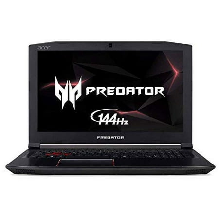 Acer Predator Helios 300 Gaming Laptop PC, 15.6" FHD IPS w/ 144Hz Refresh, Intel i7-8750H, GTX 1060 6GB, 16GB DDR4, 256GB NVMe SSD, Aeroblade Metal Fans PH315-51-78NP