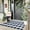 Navy and White, variant on HearthHarmony Buffalo Plaid Rug 27.5x43 Inches Red and White Checkered Rug Christmas Halloween Fall Door Mat Woven Cotton Washable Area Rugs Door Mat Outdoor Entrance for Front Porch Entryway
