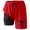Z01-Red, variant on YAYUBA Swim Trunks Men 7 Inch 2 In 1 Soft Compression Liner Stretchy Quick Dry Breathable Gradient Hawaiian Shorts Loose Stretch Lined Beach Swimwear