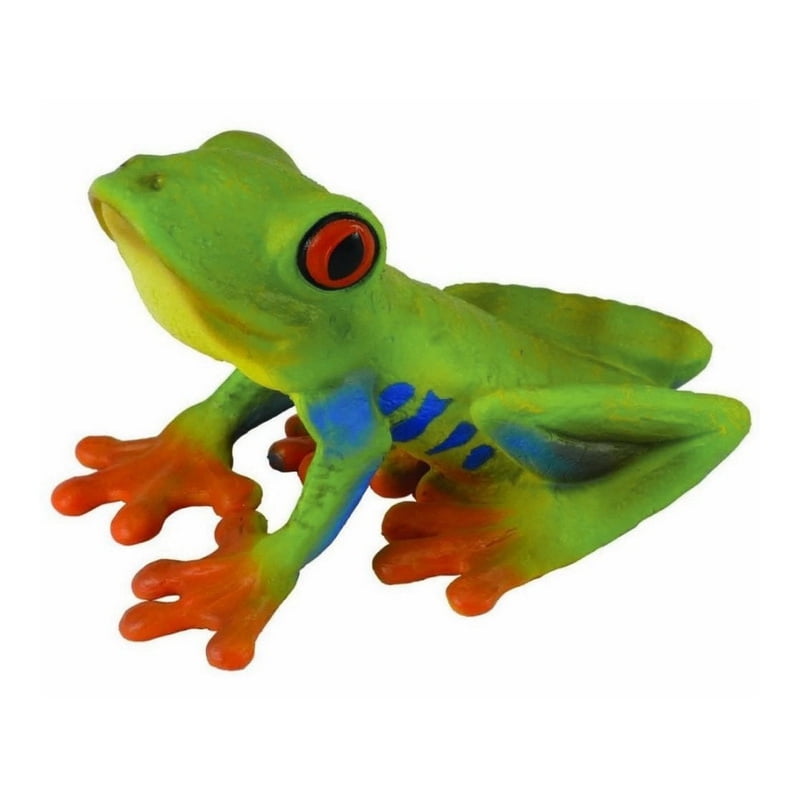 CollectA Wildlife Collection Miniature Figure | Red-Eyed Tree Frog ...