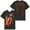 Safran, variante sur TayIor Swft Album de Musique de Concert T-shirts pour Femmes Tay Eras Tylor Chemises Femmes Chanteuse Fans T-shirts à Manches Courtes Musique Cadeaux pour Amateur de Tay T-shirts Imprimés Hauts TKFASHION Bronze TTTG