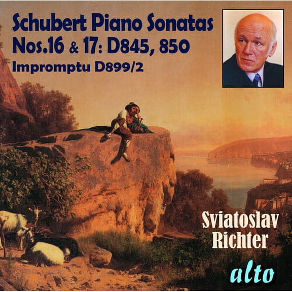 Sviatoslav Richter - Schubert: Piano Sonatas Nos. 16 & 17, Impromptu No. 2 - Music & Performance - CD