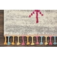 thumbnail image 5 of Nourison Moroccan Casbah Tribal Cream/Grey 3'11" x 6' Area Rug, (4x6), 5 of 8