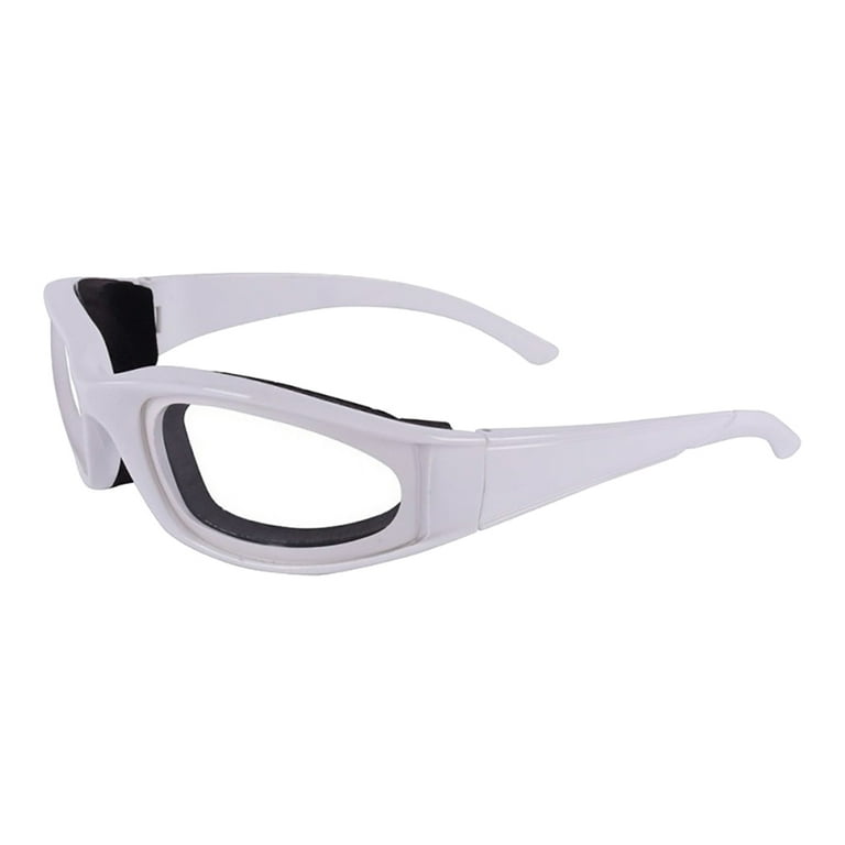 Safety Onion Goggles Glasses Slicing Cutting Chopping Eye Protector Kitchen Tool, Size: 13, White