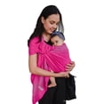 thumbnail image 4 of Rebozo Portabebés Indajani Balaj Rosa, 4 of 5