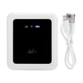 thumbnail image 1 of Enrutador WiFi inalámbrico mini portátil universal sin tarjeta SIM, blanco, 4G 3G (versión Europa, Asia y África), 1 of 13