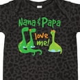 thumbnail image 4 of Inktastic Nana Papa Love Me Grandchild Dinosaur Boys Baby Bodysuit, 4 of 5