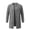 y1221_Dark Gray, variant on Mens Pea Coat Long Sleeve Button Pockets Winter Fashion Warm Long Jackets, S-3XL