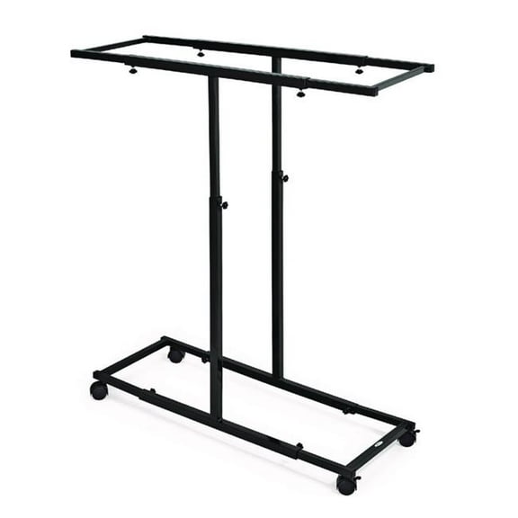 AdirOffice ALHI614BLK Blueprint Storage Cabinet Steel Vertical Plan Center Holder, Assorted Document Sizes, 15 x 27 to 47.25 x 32.5 to 57 in., Black