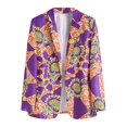 thumbnail image 1 of Men‘s Autumn And Winter Long Sleeve Printed Suit Coats Blouse, 1 of 6