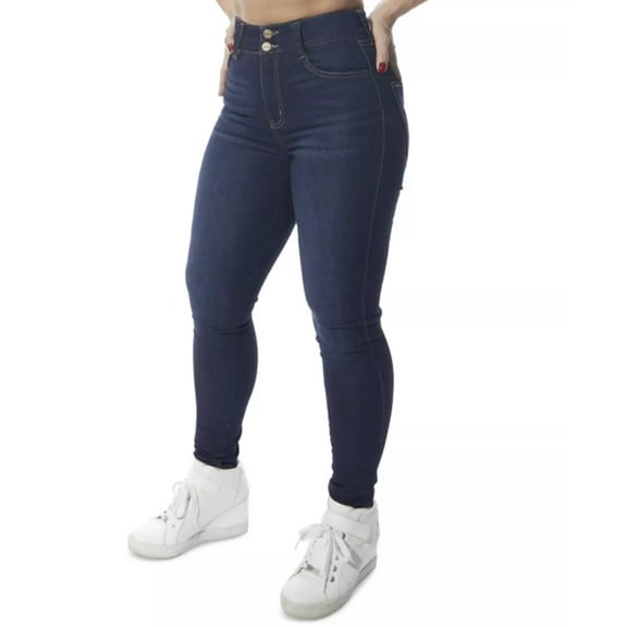 Dollhouse NUBA Women's Curvy High Rise Skinny Jeans, US 13