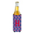 thumbnail image 2 of Carolines Treasures CJ1076-HMUK Letter H Football Crimson and Yale Blue Ultra Beverage Insulators for slim cans  Slim, 2 of 2