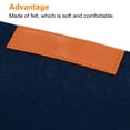 thumbnail image 3 of Uxcell 24x13" Desk Mat Protector, Dual Side Soft Smooth Mouse Pad Writing Mat, Dark Blue, 3 of 6