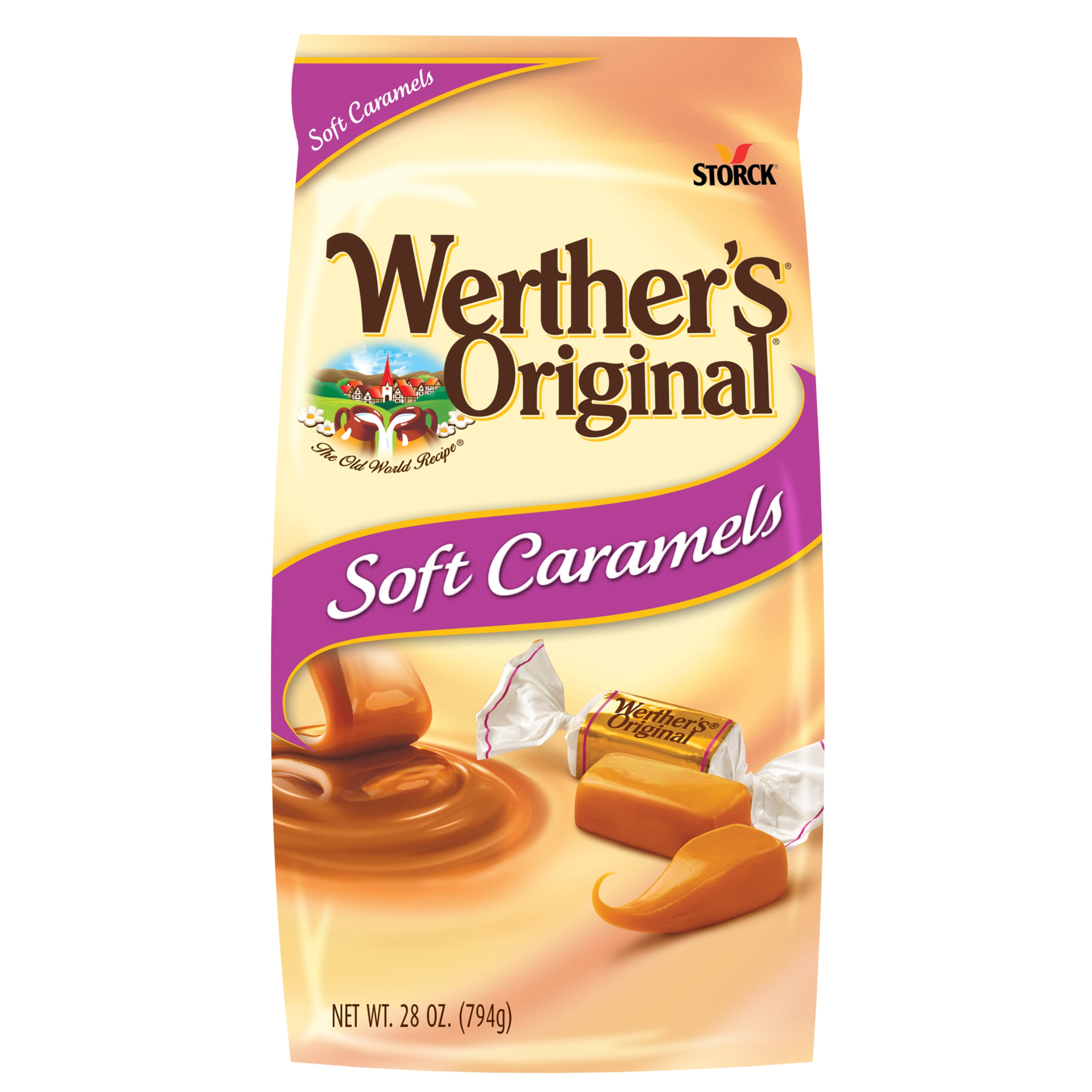 Werthers Original Soft Caramel Candy, 28 Oz