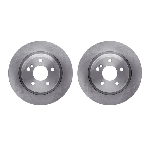 Dynamic Friction Company Rear Brake Rotors 6002-63070