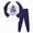 R121-Blue, variant on NOLDARES Toddler Pajamas Cotton Kids Pajamas for Boys Girls Long Sleeve Set 2 Piece Snug Fit Pjs Set 6-12 Months 12-24 Months 2t 3t 4t 5t 6t 7t 8t 9t Children,Blue,4-5 Y