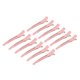 thumbnail image 3 of Pinza para el cabello para corte de cabello, 12 piezas Pinzas para el cabello para salón Pinza para el cabello para seccionar Pinza para el cabello Diseño de clase mundial, 3 of 9
