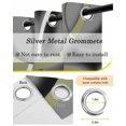 thumbnail image 6 of Sage Green Geometric Blackout Curtains, Light Blocking Print Window Curtains, Grey Retro Abstract Striped Art Thermal Insulated Window Drapes for Living Room Kitchen Cafe 2 Panels, 55"W x 39"L, 6 of 9