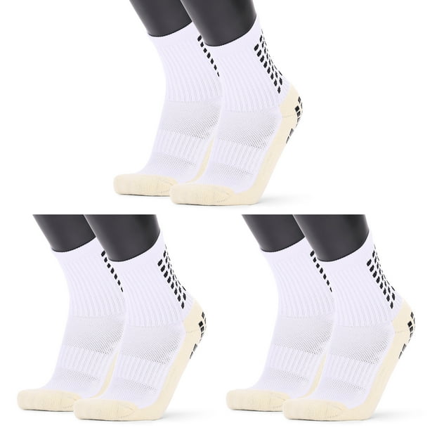  Ukontagood 12 Pack Men's Soccer Socks Anti Slip Non-Slip Grip  Pads for Football Basketball Sports Grip Socks (Black) : Clothing, Shoes &  Jewelry