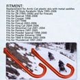thumbnail image 3 of Snowmobile Ski Handles, 3639-865 Easy Installation Plastic Snowmobile Ski   for ZR Parabolic Style, 3 of 8