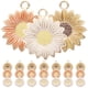 thumbnail image 1 of GAXIRE 30 llaveros de girasol para mochilas, colgantes, decoraciones DIY para llaves y flores., 1 of 4