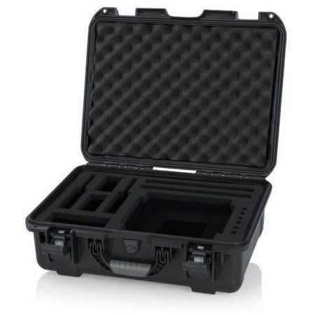 Gator GINEARWP Titan Series Waterproof Injection Molded Case with Foam Insert In Ear Monitoring System and Accessories