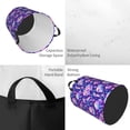 thumbnail image 5 of Lsque colorful mushroom Skull rainbow pattern Laundry Hamper Basket, Tall Woven Rope Hamper Basket for Clothes, Lightweight Storage Basket, Collapsible Waterproof-Medium, 5 of 8