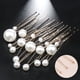 thumbnail image 5 of Minnieouse Horquillas de aplicación amplia de 18 piezas para fiestas, accesorios para el cabello ligeros y de moda exquisitos, peinado fácil de Plata mejorada 10piezas, 5 of 6