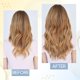 thumbnail image 5 of Micro Loop Hair Extension Microbead Human Hair Extension Micro Link Real Human Hair Extensions for Women Balayage Blonde Micro Ring Ombre Hair Extension,50s/pack/50g,18 Inch,#18P613, 5 of 5