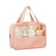 thumbnail image 3 of Neceser portátil de viaje | Organizador de maquillaje de PVC impermeable con ventana transparente | Paquete de 3 neceseres para cosméticos para hombres y mujeres, 3 of 9