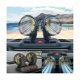 thumbnail image 4 of Ventilador de coche de 12 V, ventilador de doble cabezal, ventilador de refrigeración automático portátil, ventilador eléctrico de gran viento, ventilador plegable para coche, negro, negro, 4 of 5