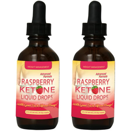Totally Products Raspberry Ketones Drops 300mg Rapid Release with Green Tea and African (Best African Mango Product)