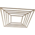 thumbnail image 2 of 32"OD x 11 3/4"ID x 1/4"T Raven Wood Fretwork Pierced Ceiling Medallion, Hickory, 2 of 3