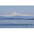 thumbnail image 2 of Paulson, Don 32x23 Gold Ornate Wood Framed with Double Matting Museum Art Print Titled - WA, San Juans Mt Baker seen from the San Juans, 2 of 4