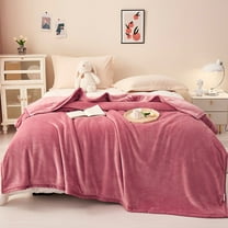 Soft Fleece Blanket Queen Size Throw Blankets for Couch & Bed,Luxury Plush Fuzzy Flannel Blanket,Breathable Microfiber Throws Rug,Super Soft Warm Lightweight Throw Blanket for Travel