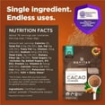thumbnail image 2 of Navitas Organics Organic Cacao Powder, Non-GMO, Fair Trade, Gluten-Free, 16 Ounce, 2 of 6