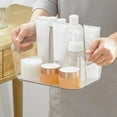 thumbnail image 3 of 4Pcs Clear Plastic Storage Bins with Handle Heavy-duty Stackable Space-saving Storage Boxes Kitchen Home Supplies Sets One Size, 3 of 13