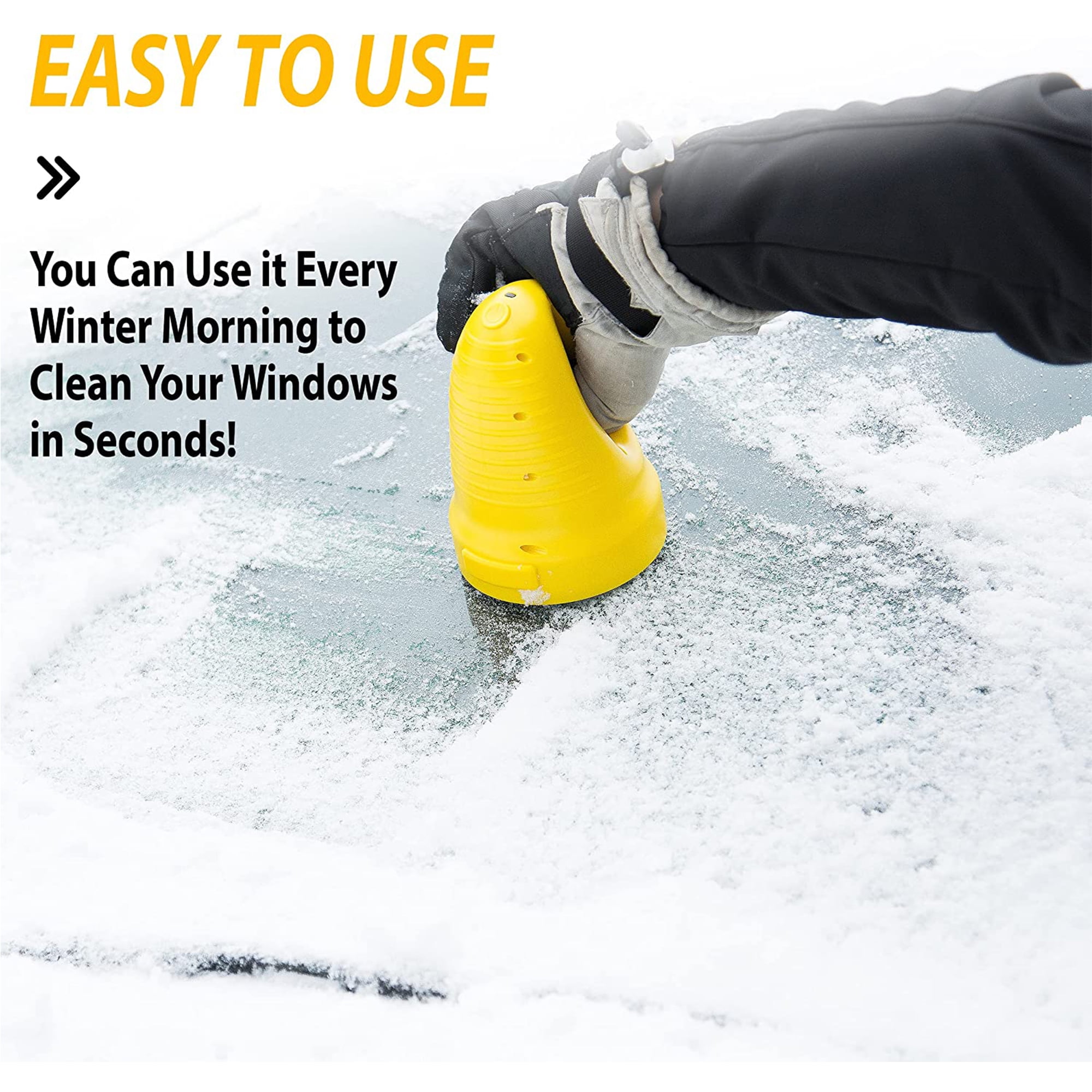 Usb Rechargeable Electric Snow Ice Scraper - Premium Car Portable Cordless  Ice/snow Scraper For Car Windshield Snow Removal Car Scraper Defros
