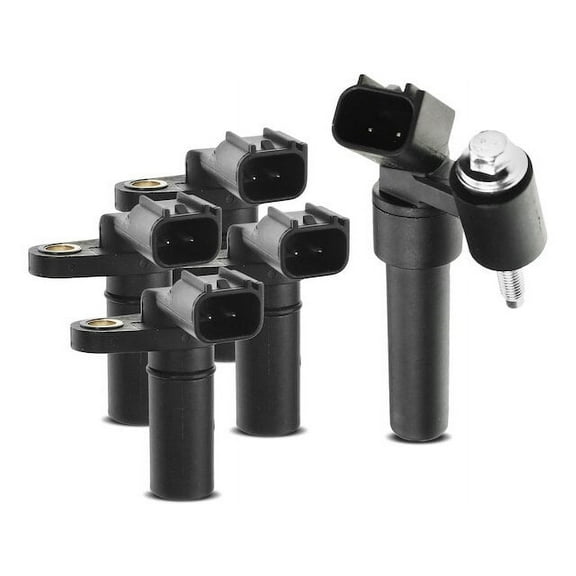Camshaft and Crankshaft Position Sensor Kit 5 - Compatible with 2011 - 2016 Ford F-150 2012 2013 2014 2015