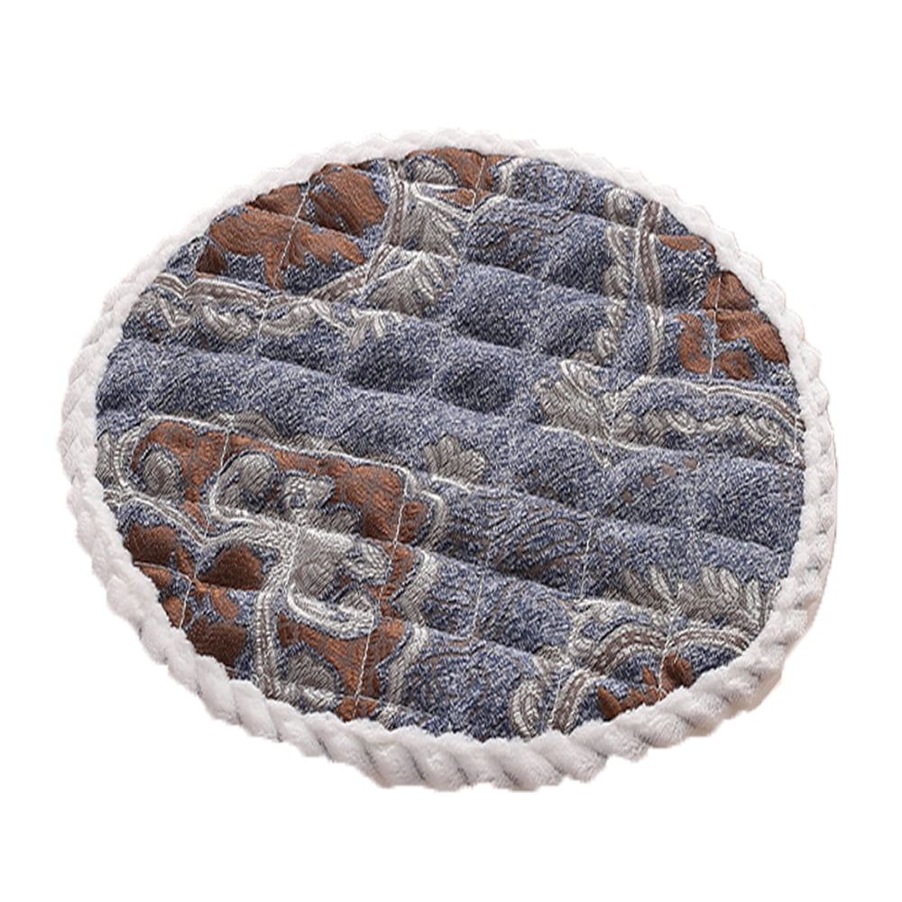 Chair Cushion Non Slip Kitchen Dining Chair Pad Round Seat Cushion with