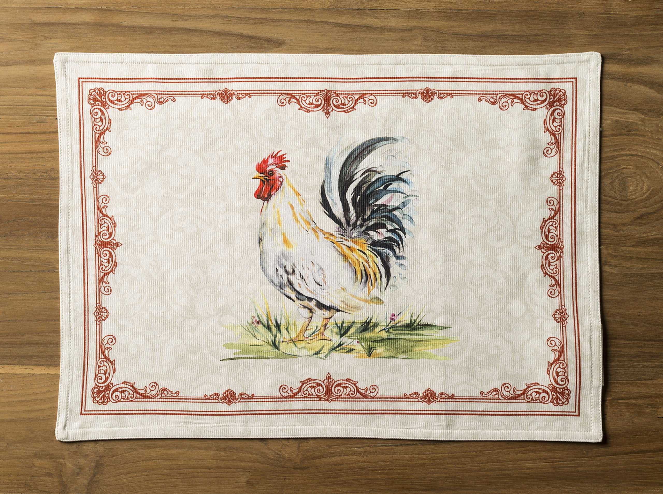 Maison d' Hermine Campagne 13'' Placemat (Set of 4)