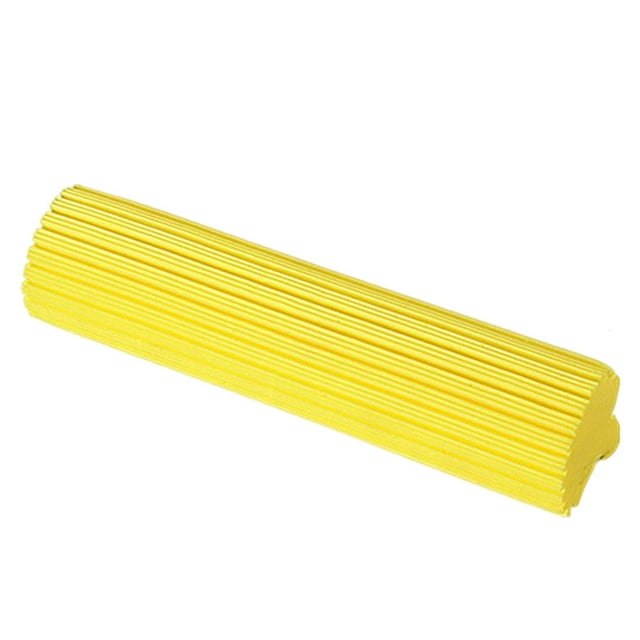 Soidarity Cabezal de fregona de esponja con rodillo Universal, cabezal absorbente de agua para ama de llaves, herramienta de limpieza, accesorio Cuerpo del baño Amarillo