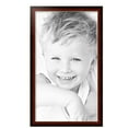 thumbnail image 2 of ArtToFrames 20" x 35" Matte Mahogany with Gold Accent Diploma Picture Frame, 20x35 inch Brown Wood Poster Frame (WOM-5109),  Pack, 2 of 7
