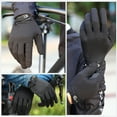 thumbnail image 2 of West Biking Full-Finge Sports Gloves for Men Women Outdoor Bike Accessories, Black M, 2 of 10