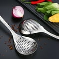thumbnail image 4 of Sofullue Stainless Steel Skimmer Strainer Slotted Spoon Colander Mesh Deep Fryer Oil Frying Scoop for Removing Filtering, 4 of 16